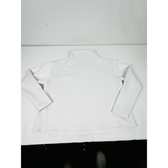 ADAY Sweaters - Aday Mock Neck Like a Boss Women's Medium TLS-WHT-96MD